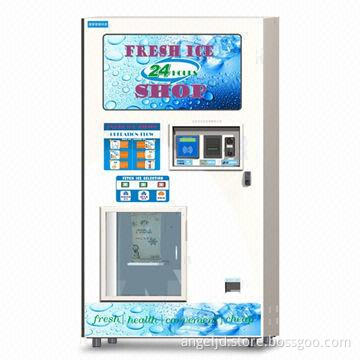 Ice Making Vending Combo Machine with 3kW Total Power and R404a Refrigerant